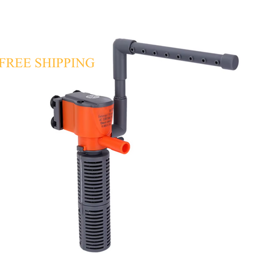 3W 5W Mini Aquarium 3 in 1 Internal Pump Fish Tank Filter Water Circulation Pump
