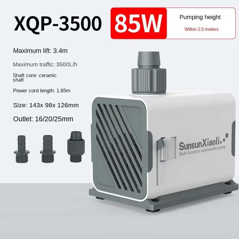 SUNSUN XQP Ultra-Quiet 3-60W Submersible Water Fountain Pump Filter Fish Pond Aquarium Water Pump Tank Fountain AU EU US 220V-240V