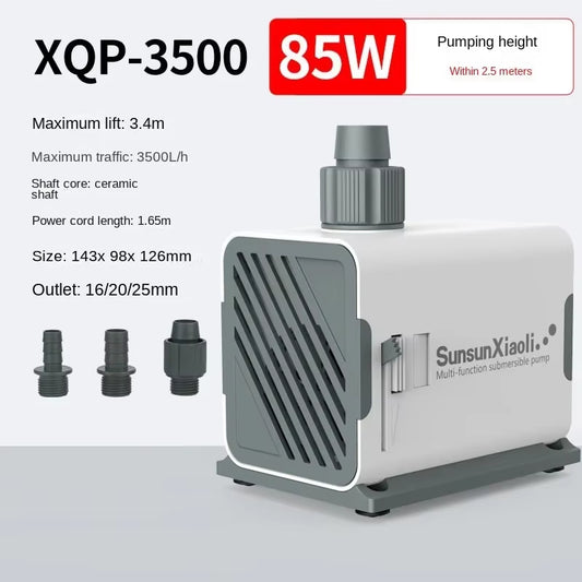 SUNSUN XQP Ultra-Quiet 3-60W Submersible Water Fountain Pump Filter Fish Pond Aquarium Water Pump Tank Fountain AU EU US 220V-240V
