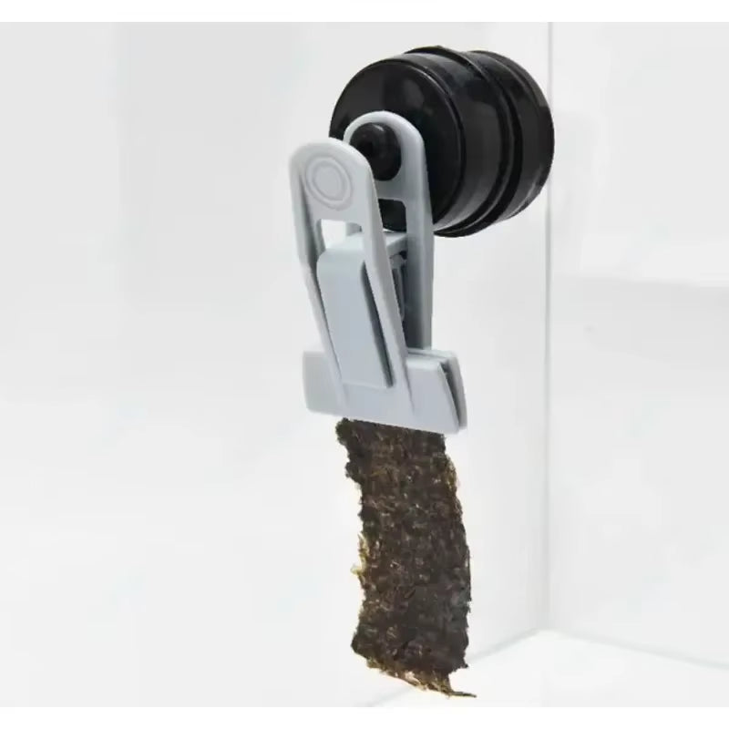 Vastocean Veggie-Mag Feeding Clip Aquarium Fish Tank Strong Magnetic Seaweed Vegetable Clip
