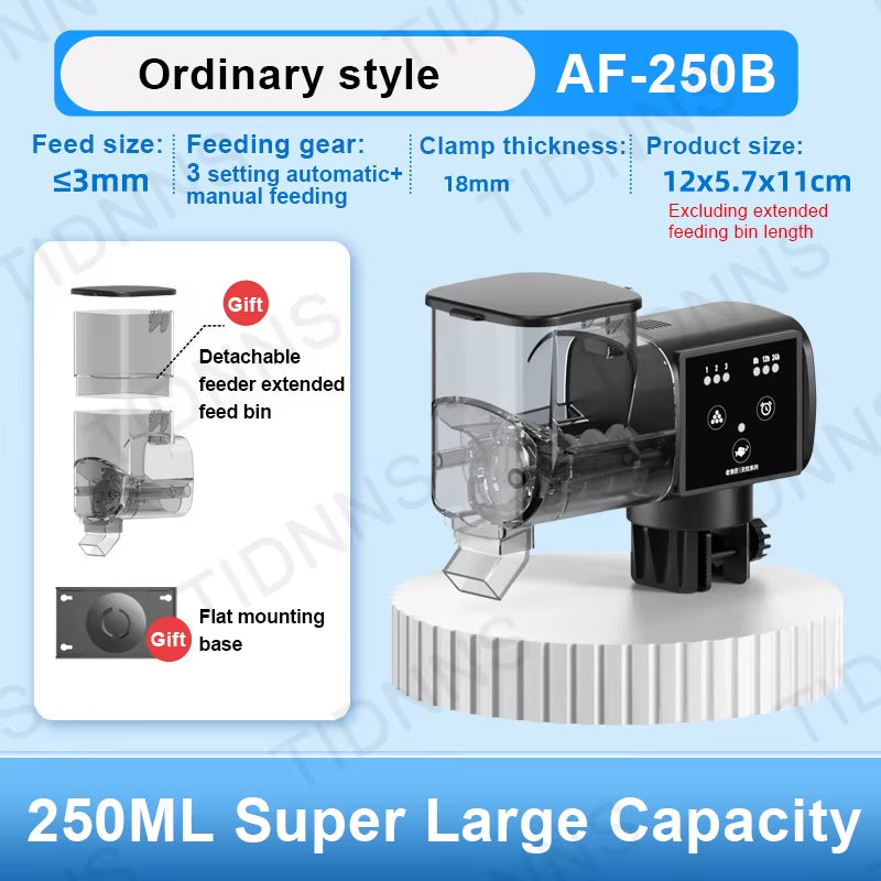 Jebao Smart Automatic Fish Feeder – Adjustable Timer & LCD Display for Aquariums, Tanks & Ponds