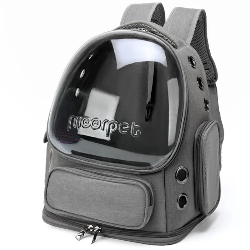 Cat Carrier Backpack Clear Pet Cat Carrier Bag Outdoor Travel Backpack for Cats Puppies Breathable Cat Carry Bag Pet Supplies