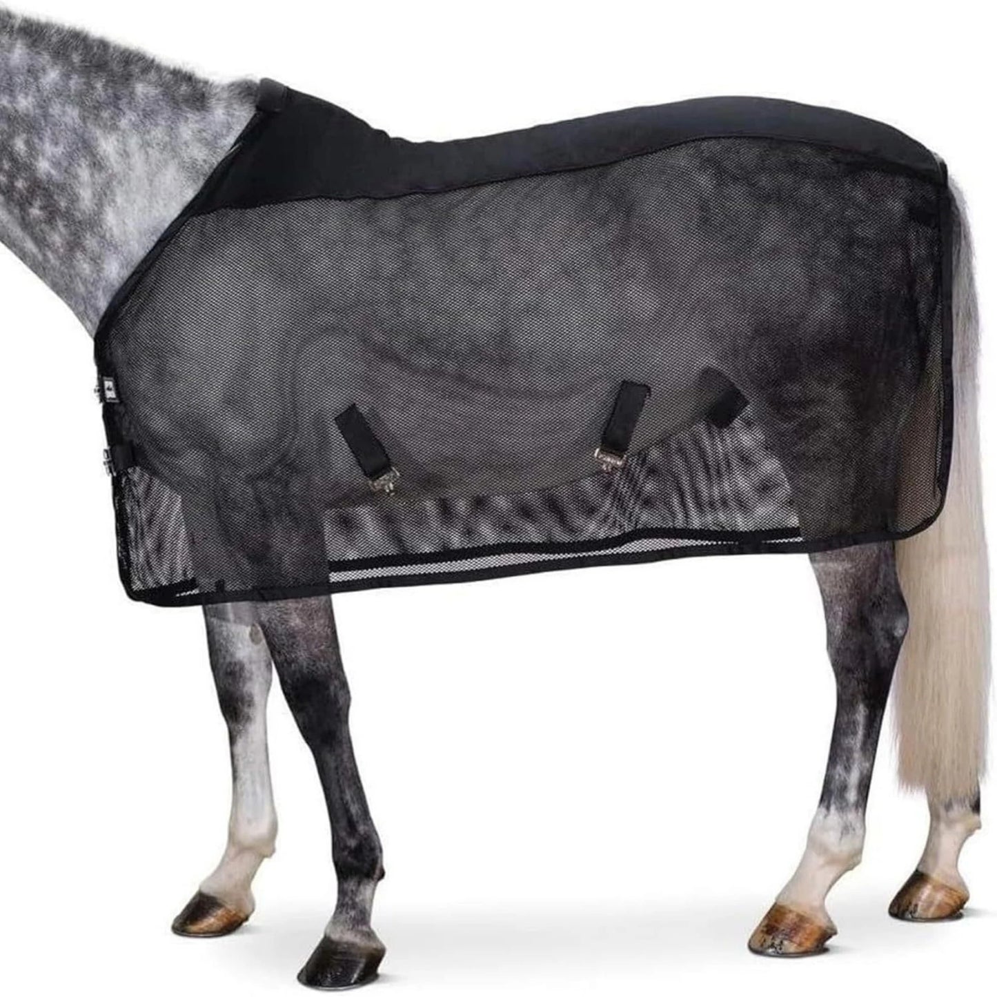 Caparison  Protective Tear-Resistant Mesh Horse Fly Sheet Comfy Equine Summer Sheet Breathable and UV