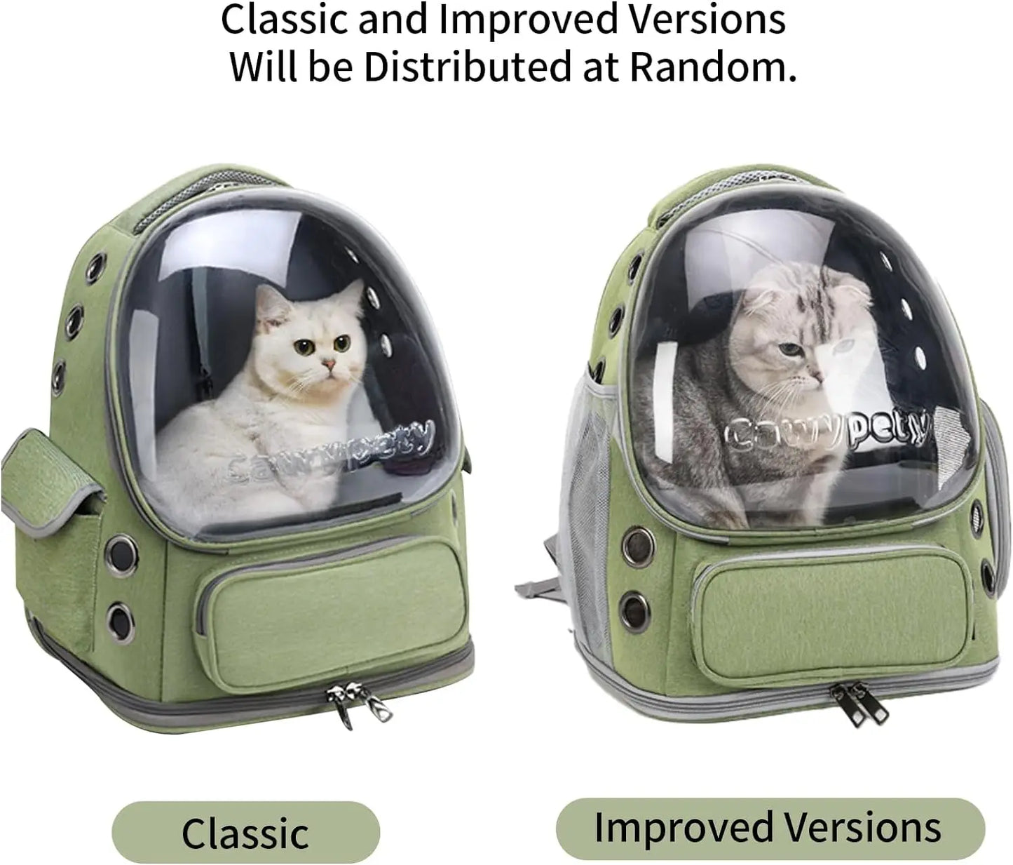 Cat Carrier Backpack Clear Pet Cat Carrier Bag Outdoor Travel Backpack for Cats Puppies Breathable Cat Carry Bag Pet Supplies