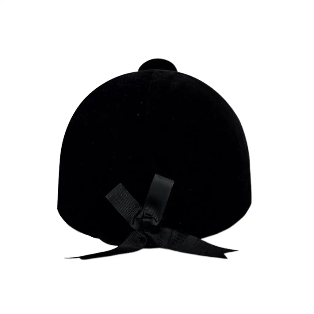 Velvet Horse Riding Safety Helmet Equestrian Sport Schooling Protective Head Gear Ventilated Equine Helmets for Youth Riders