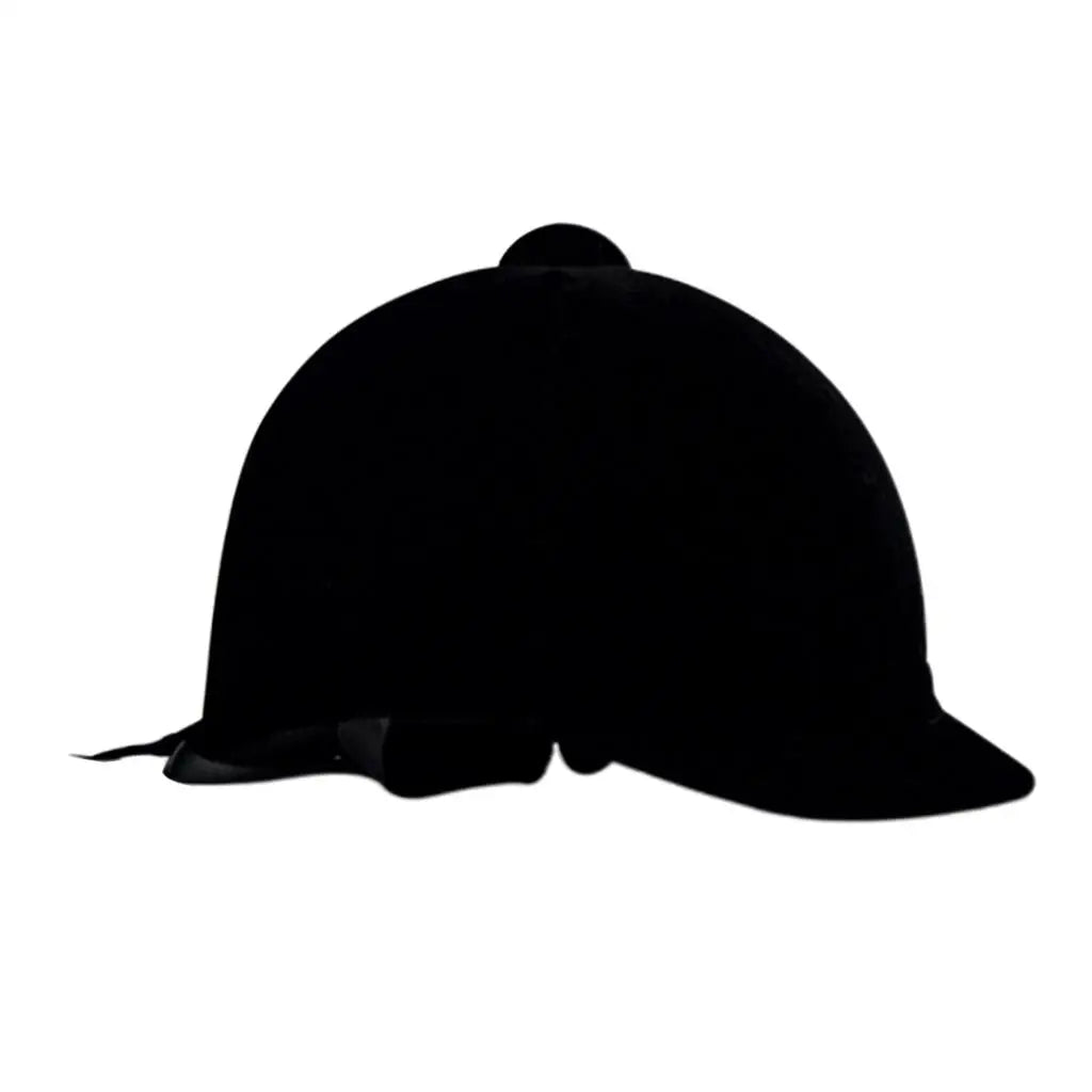 Velvet Horse Riding Safety Helmet Equestrian Sport Schooling Protective Head Gear Ventilated Equine Helmets for Youth Riders