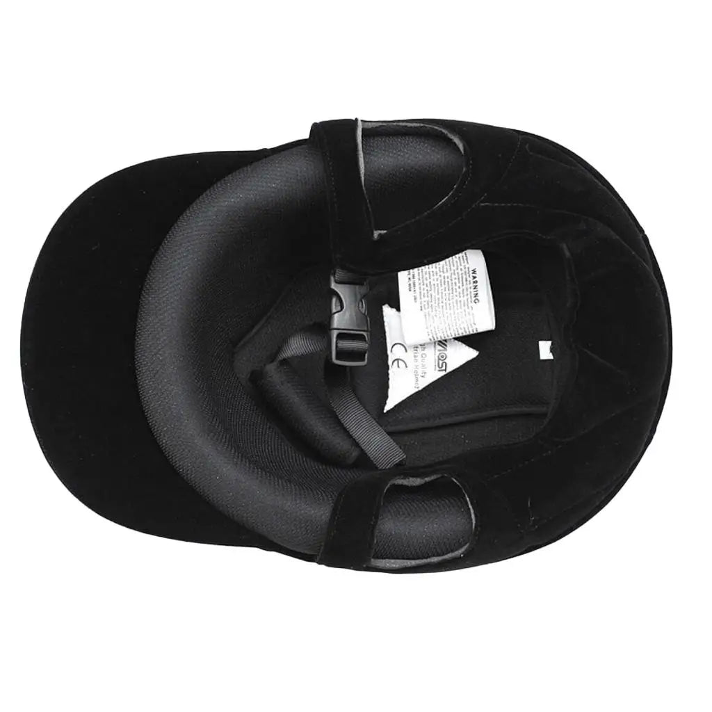 Velvet Horse Riding Safety Helmet Equestrian Sport Schooling Protective Head Gear Ventilated Equine Helmets for Youth Riders