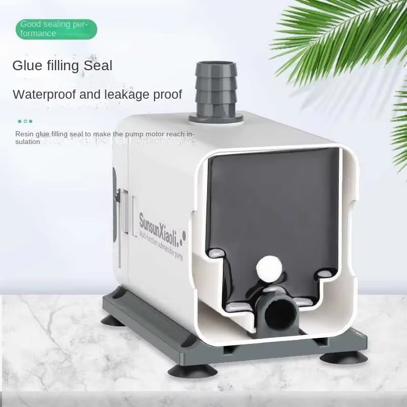SUNSUN XQP Ultra-Quiet 3-60W Submersible Water Fountain Pump Filter Fish Pond Aquarium Water Pump Tank Fountain AU EU US 220V-240V