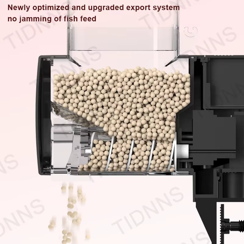 Jebao Smart Automatic Fish Feeder – Adjustable Timer & LCD Display for Aquariums, Tanks & Ponds