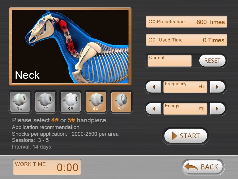 Benefit for horse and animals Veterinaria shockwave therapy machine equine shock wave