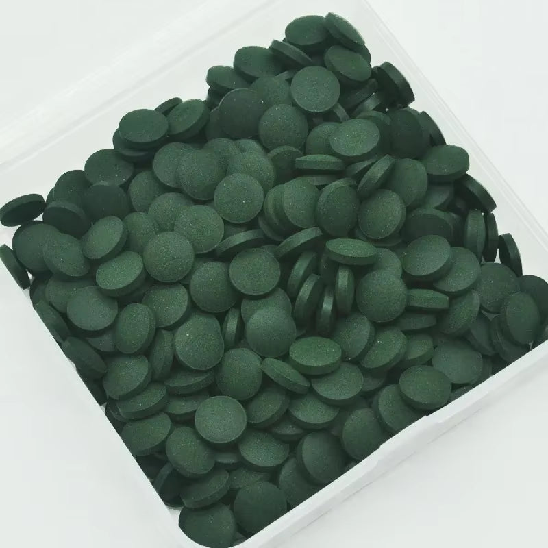 100pcs High-Purity Spirulina Tablets – Nutrient-Rich Seaweed Food for Fish, Crystal Red Shrimp & Aquarium Pets